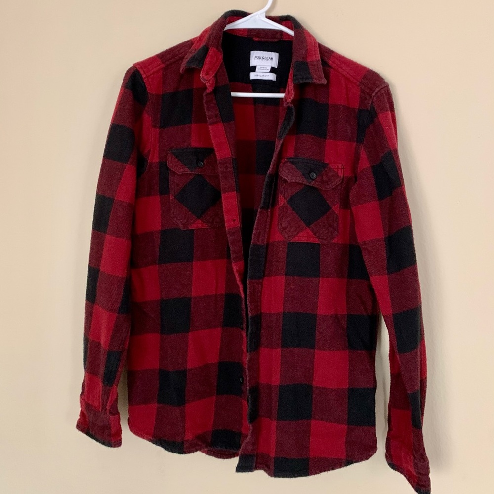 Pull&Bear Plaid Overshirt